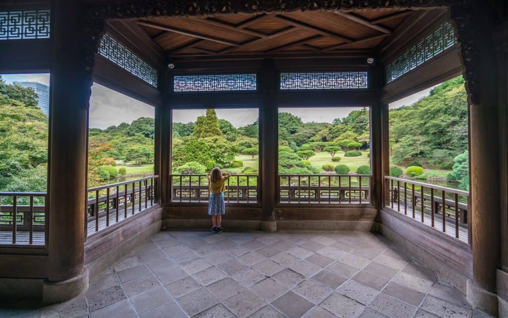 Tokyo travel:In the Taiwan Pavilion at the National Garden