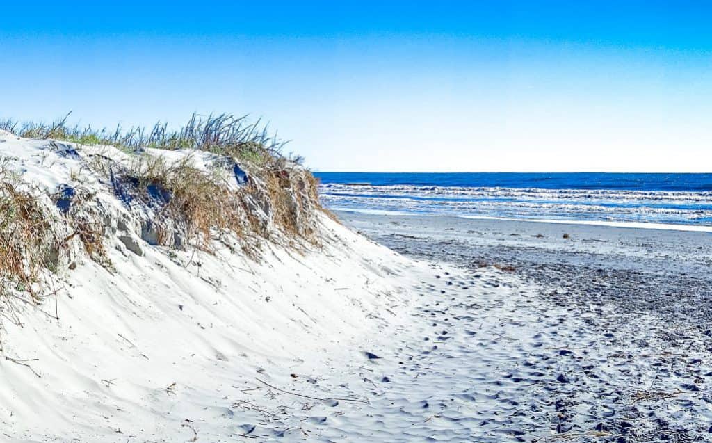 Kiawah Island, located southwest of Charleston