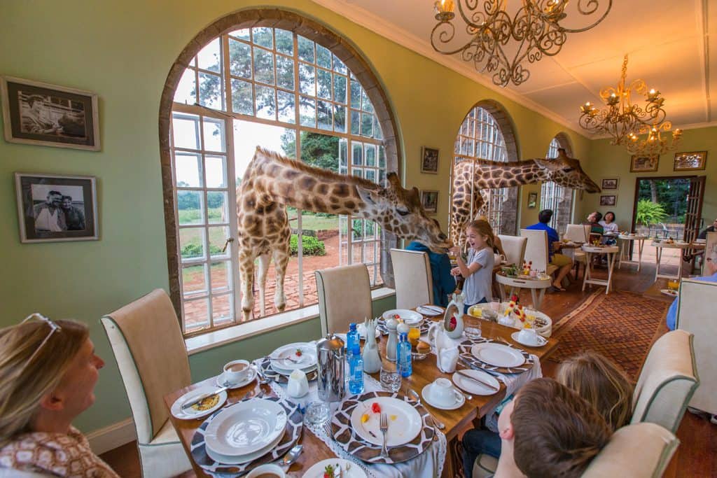 Extraordinary hotels: Giraffe Manor