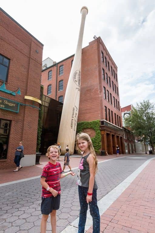 US destinations you must visit - Louisville Slugger