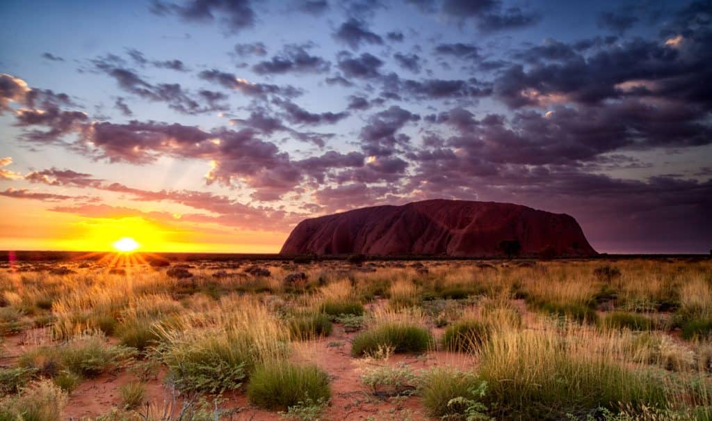 Uluru, also known as "Ayers Rock"