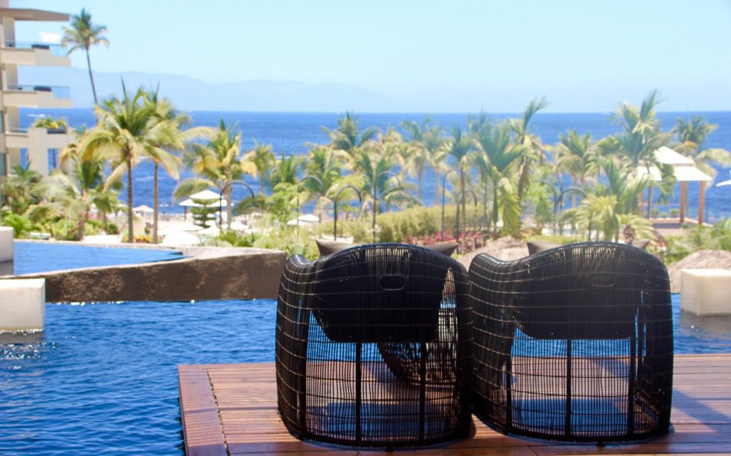 View from the lobby of Puerto Vallarta: Kid-Friendly Now Amber Resort