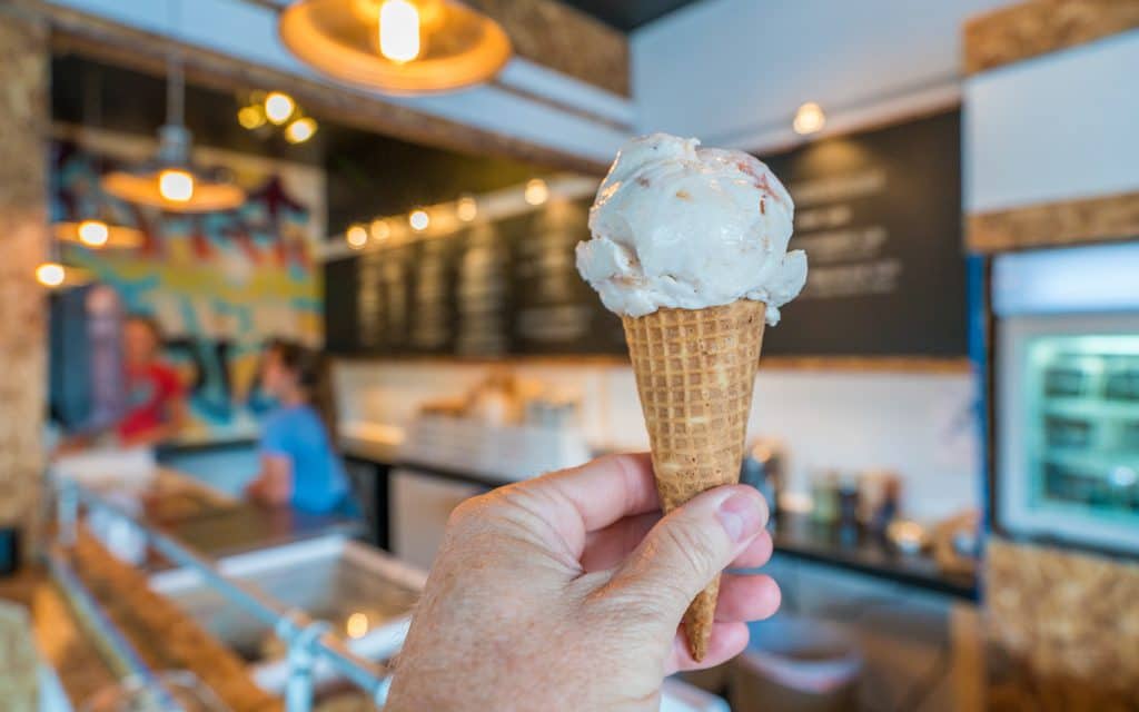 Whitefish, Montana - Sweet Peaks Ice Cream!