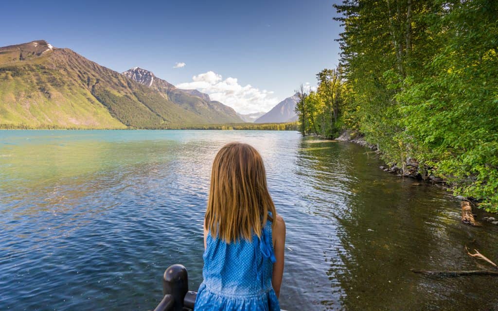 Glacier National Park - You can be at this Lake McDonald overlook in Glacier National Park in half a day from Los Angeles!