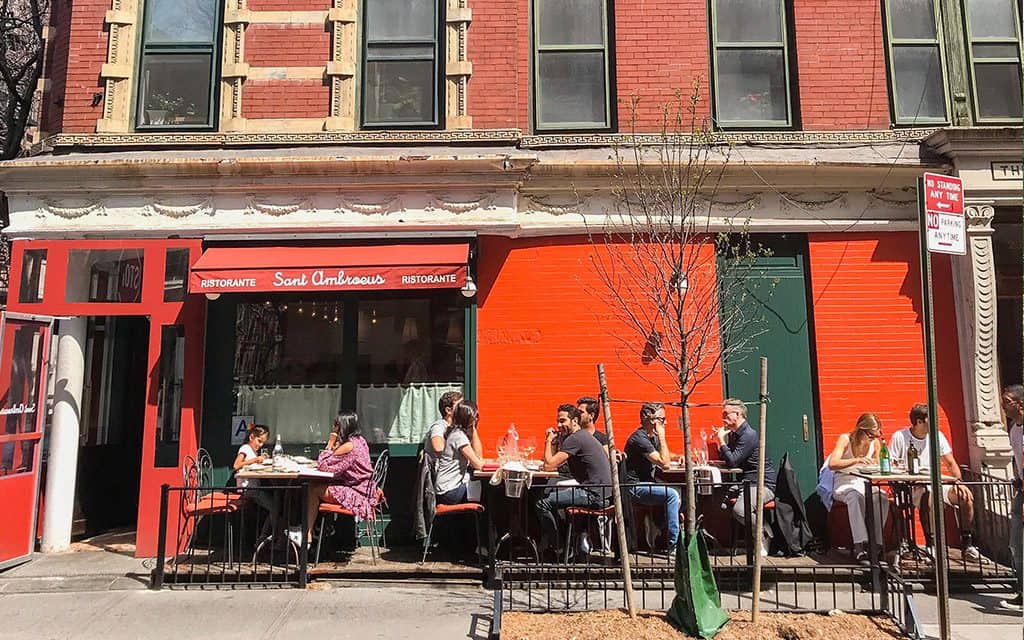 Al Fresco Dining New York City 