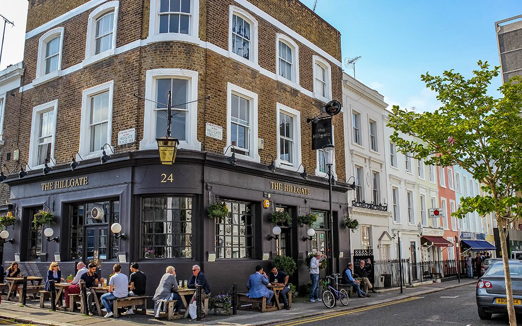 The Hillgate Pub in London