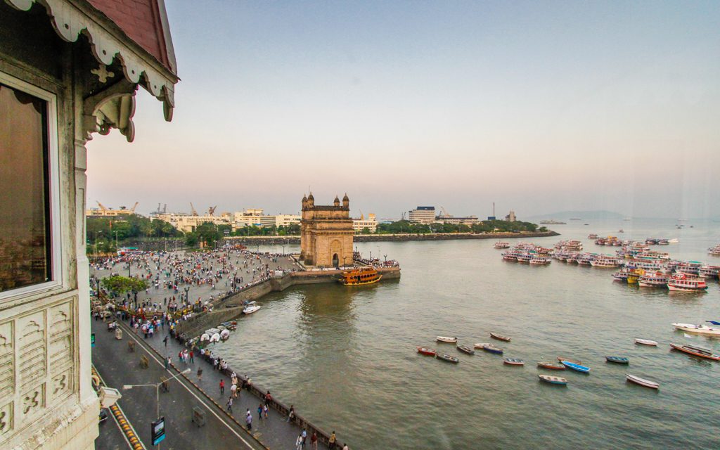 India: The view from my room at Mumbai's Taj Mahal Palace