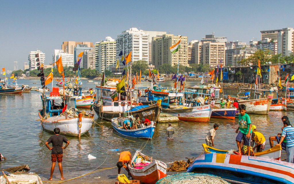 India: Mumbai's port