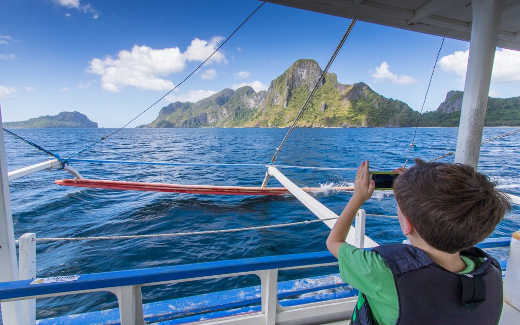 Amazing Hotel Arrivals - On the boat from the El Nido (Philippines) airport to the Miniloc Island Resort