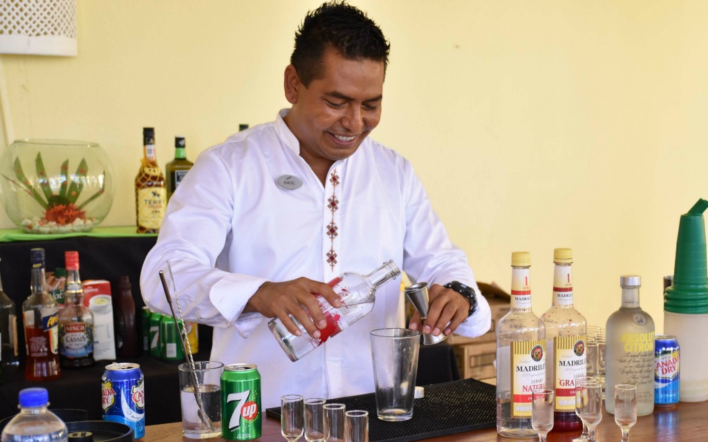 Grand Fiesta Americanas Los Cabos Mojito Making Class-Kirsten Maxwell Kids Are A Trip