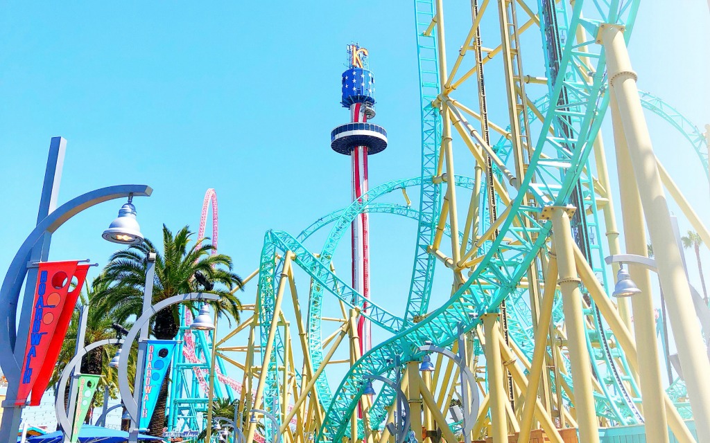 Knott's Berry Farm theme park. Click for more things to do in Anaheim besides Disneyland.