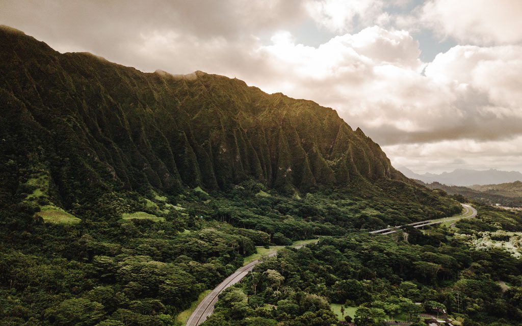 Oahu is literally Jurassic Park!