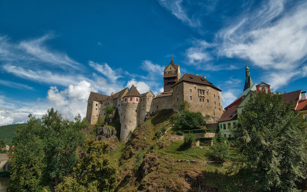 Loket Castle in the Czech Republic is beyond Prague. Photo by Mike or MikesRoadTrip.com