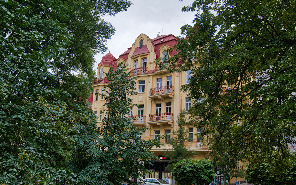 Mariánské Lázně building. Photo by Mike of MikesRoadTrip.com