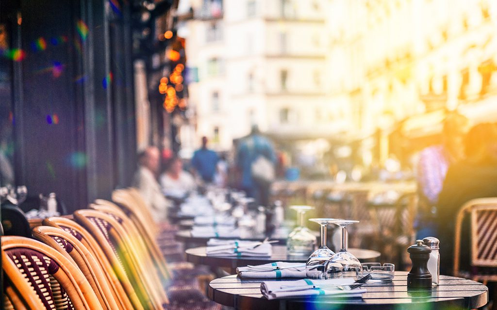Parisian cafes