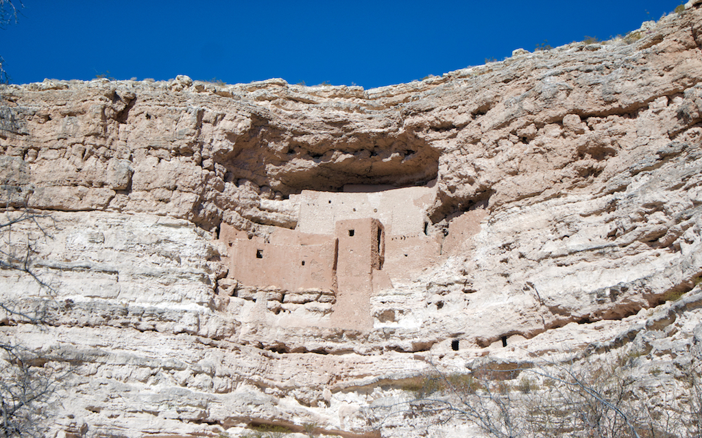 Montezuma Castle close up by MikesRoadTrip.com