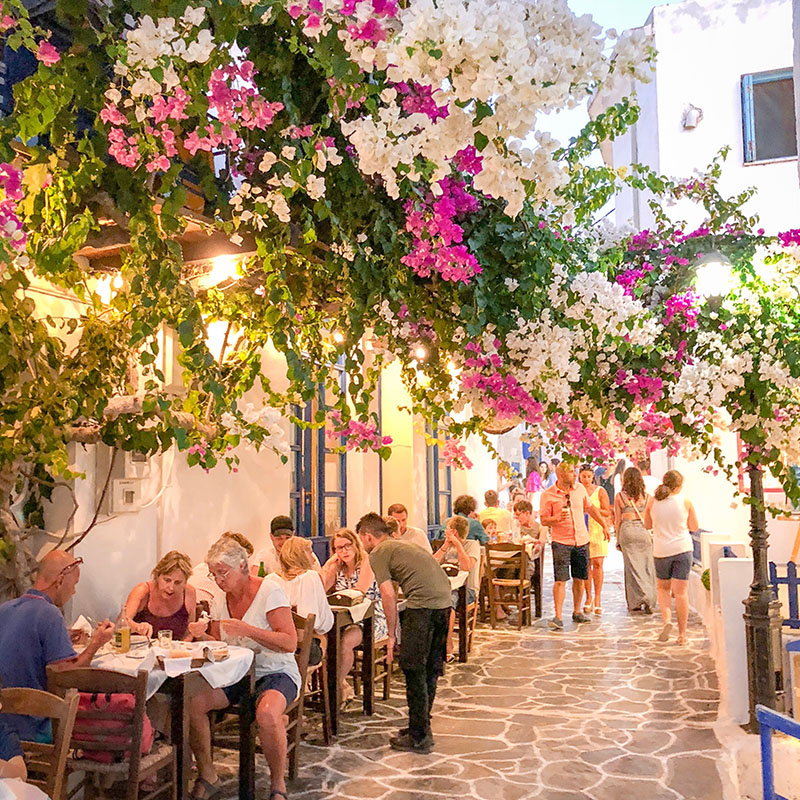 Plaka hilltop town