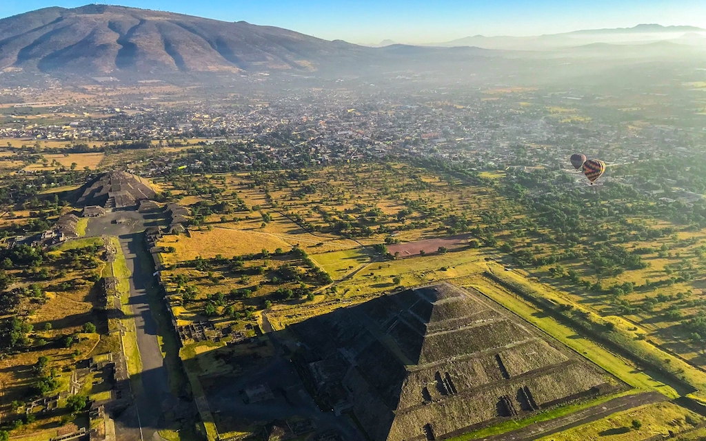 Pyramid of the Sun just outside Mexico City