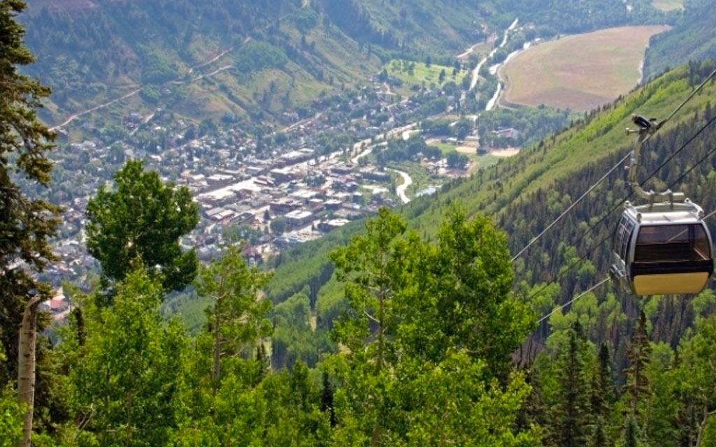 The Telluride Gondola Ride in Colorado