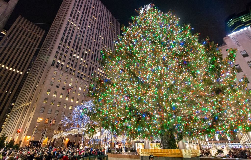 Best Christmas Destinations - New York tree