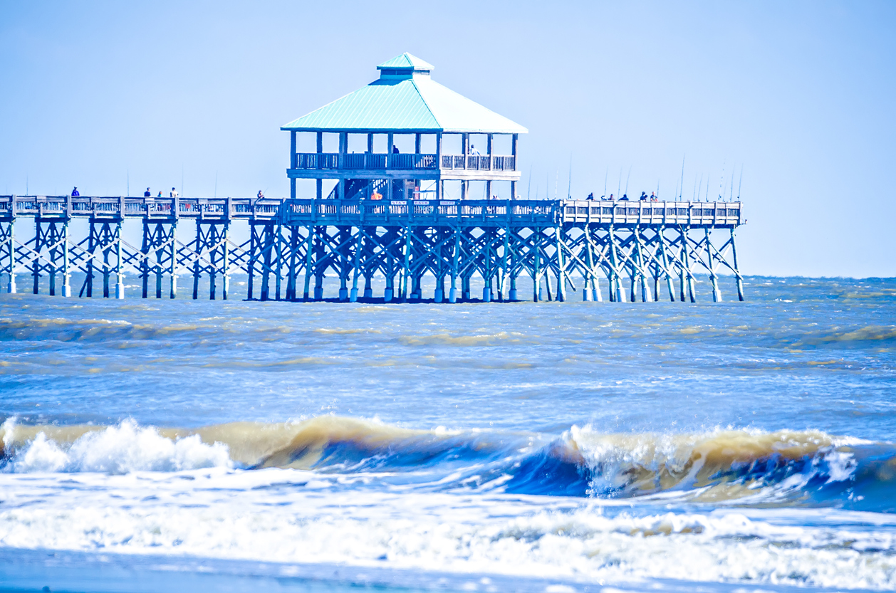 Beach scenes on Kiawah Island, South Carolina