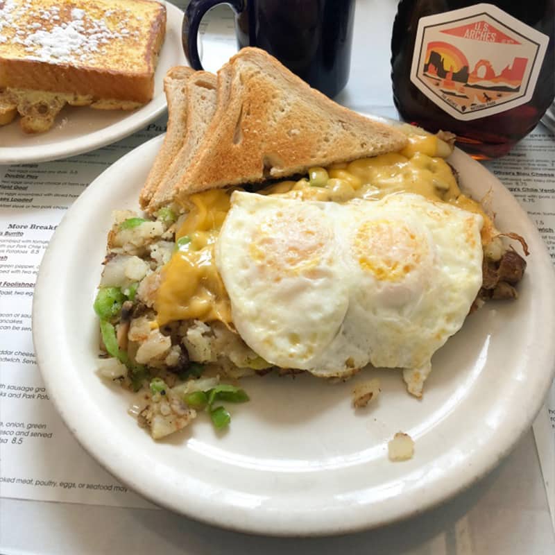 park cafe for breakfast in salt lake city