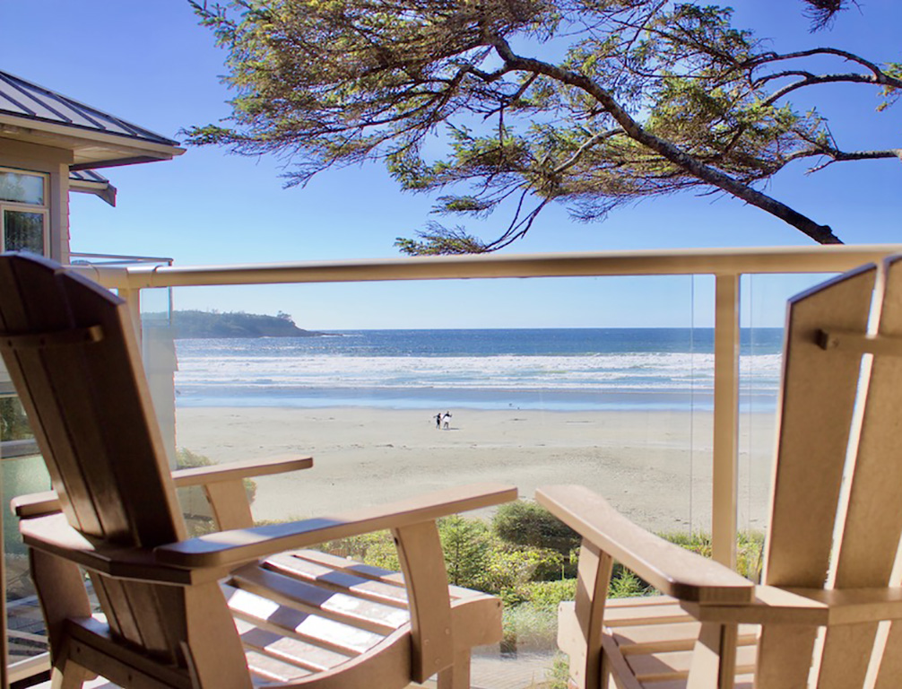 Patio View - courtesy of Long Beach Lodge Resort