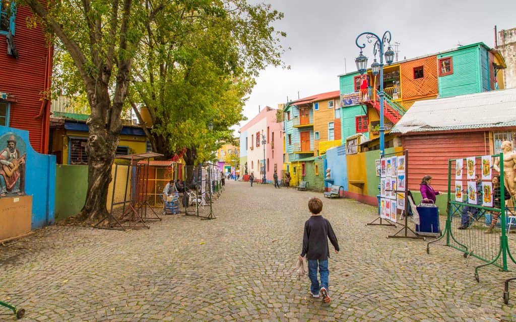 South America - The La Boca area of Buenos Aires, Argentina
