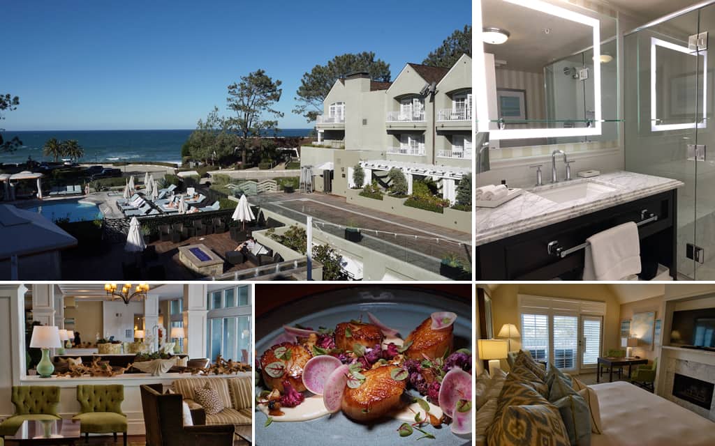 L'Auberge Del Mar collage by Mike Shubic of MikesRoadTrip.com