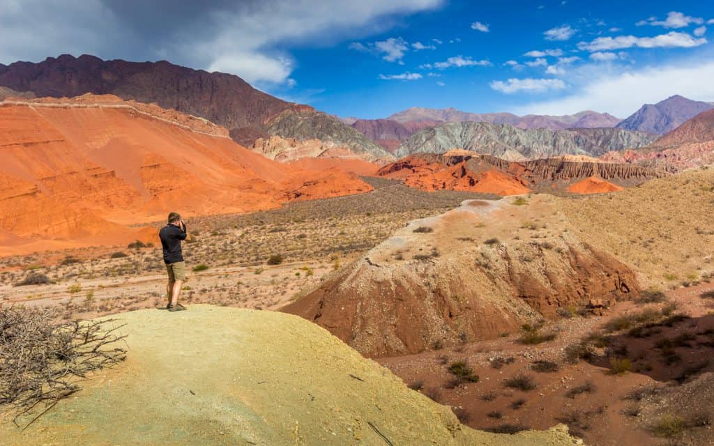 South America - Photographing in stunning La Yesera, in Quebrada de las Conchas, Argentina