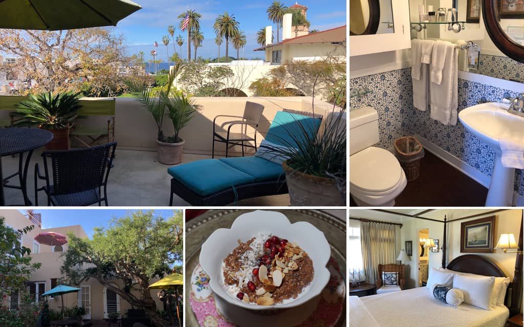 bed and breakfast inn la jolla by Mike of MikesRoadTrip.com