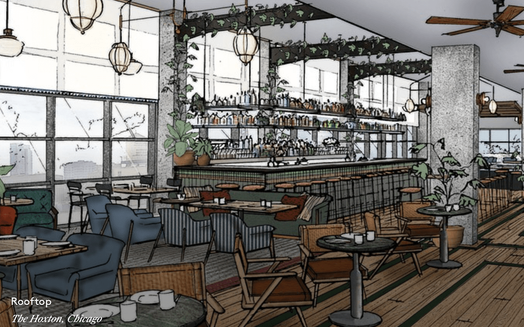 Rendering of Hoxton Chicago