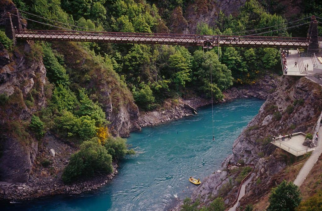 Bungee Jump (Naked!) in Queenstown, New Zealand