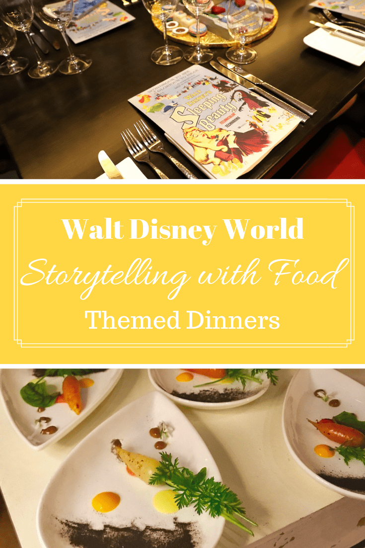 The chefs who conjure up the most incredible events for Disney World Dining have done it again with Storytelling with Food Themed Dinners. #DeliciousDisney #DisneyWorld #OrlandoVacation #DisneyFood