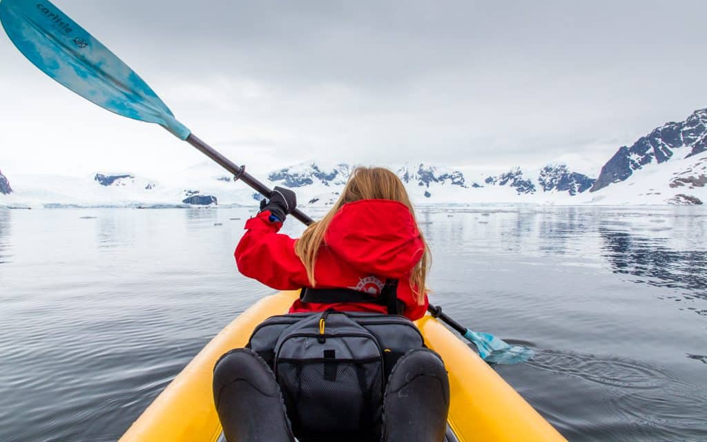 Family Travel Inspiration - Kayaking in Antarctica