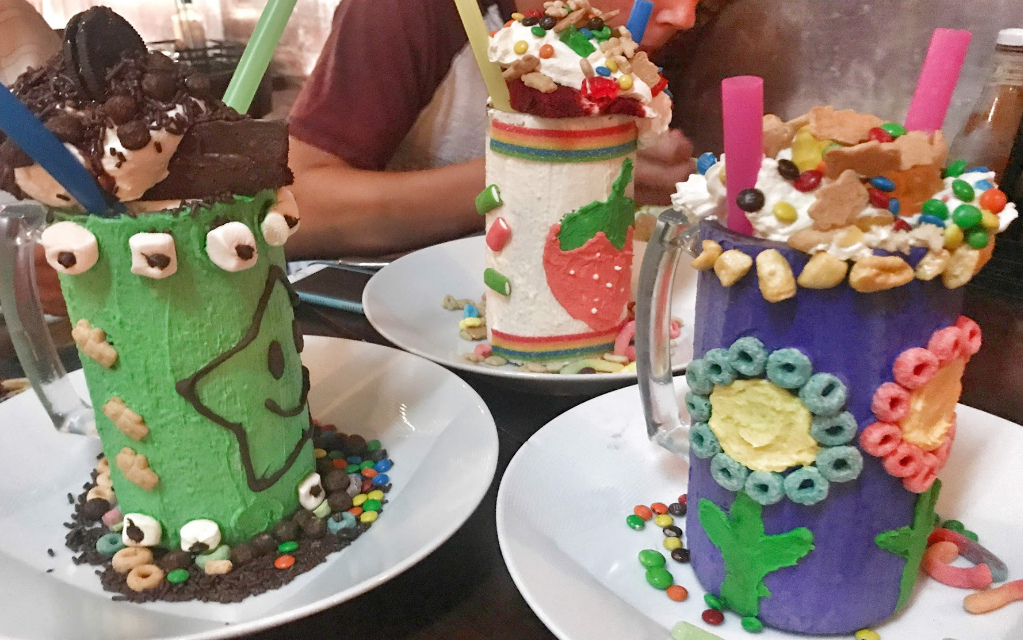 Insane milkshakes at Buns Bar