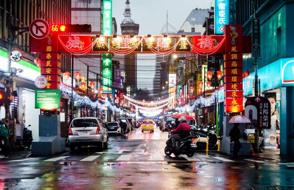 Taiwan, Taipei, night market
