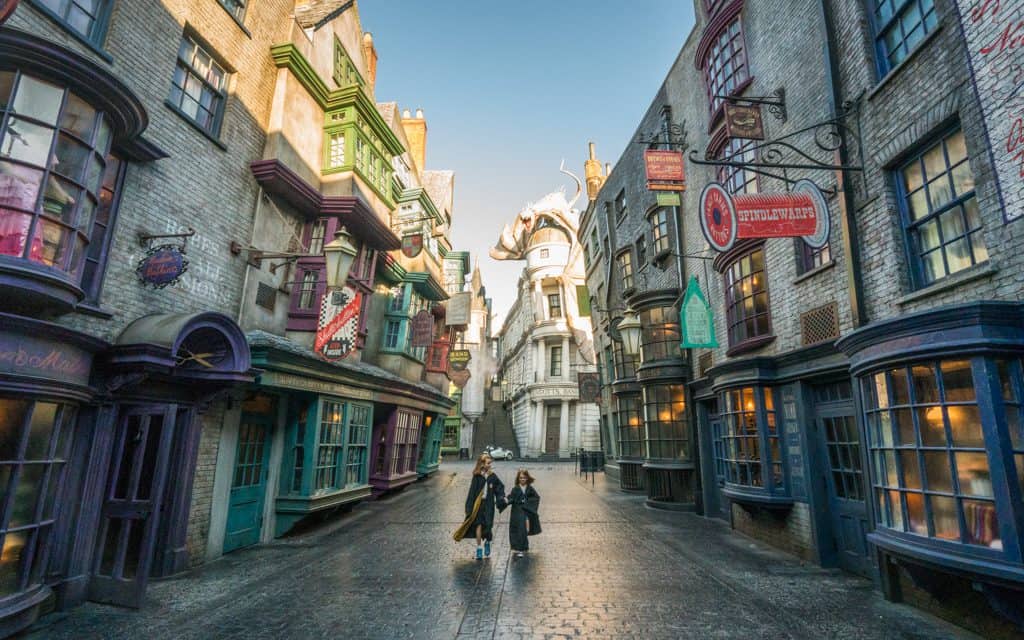 Family Travel Inspiration - In Diagon Alley at Universal Orlando