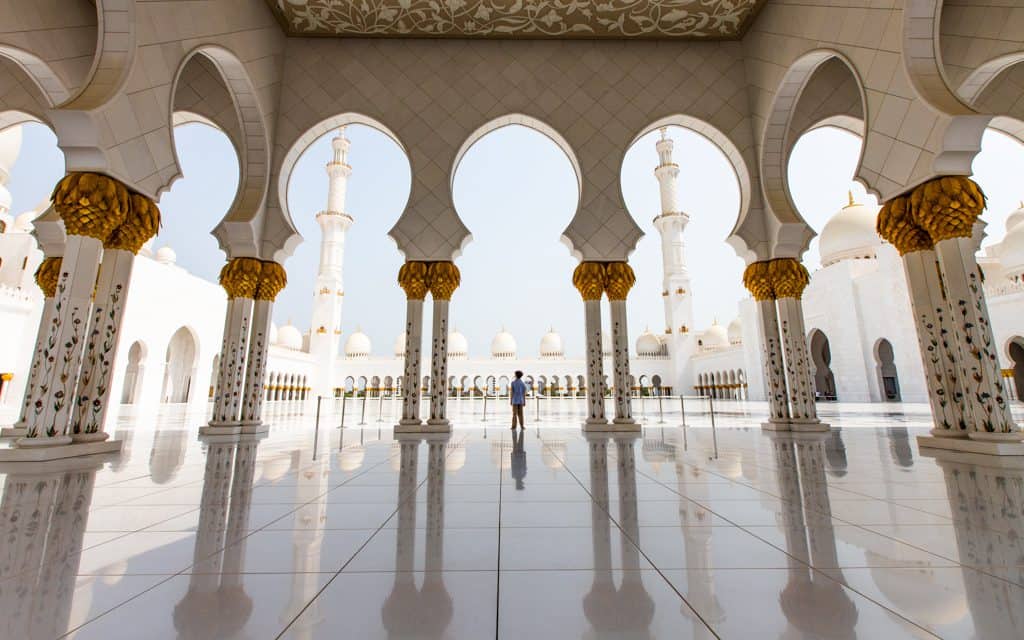 Family Travel Inspiration - At Abu Dhabi's Sheikh Zayed Grand Mosque