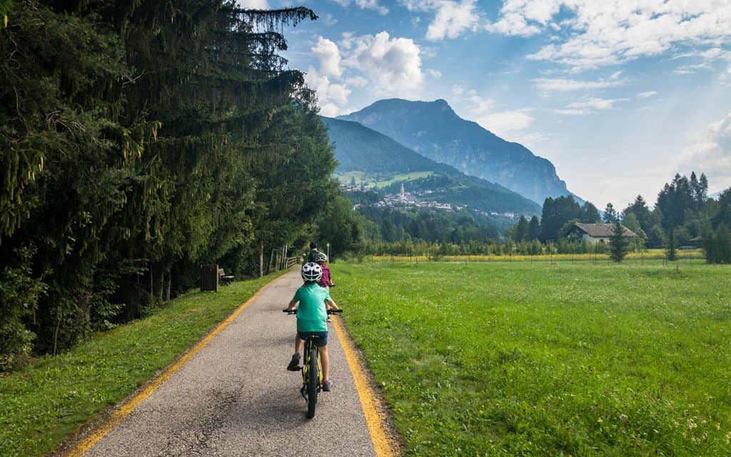Best adventure destinations - Riding bikes through Trentino's Val di Fiemme 