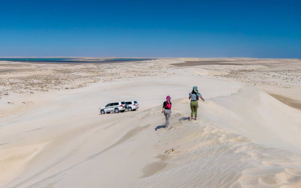 Best adventure destinations - A quick dune bashing stop to run in the sand!