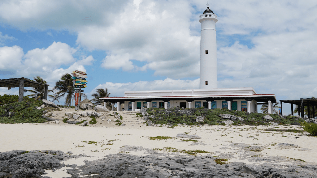 The lighthouse at Punta Sur in Cozumel