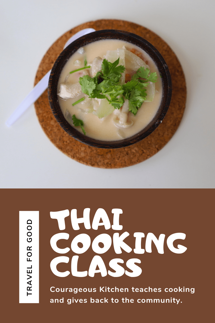 Taking a Thai cooking class in Bangkok is a pretty amazing way to learn to prepare Thai dishes at home as well as give back to the community. #TravelForGood #Gnomads #Travelocity