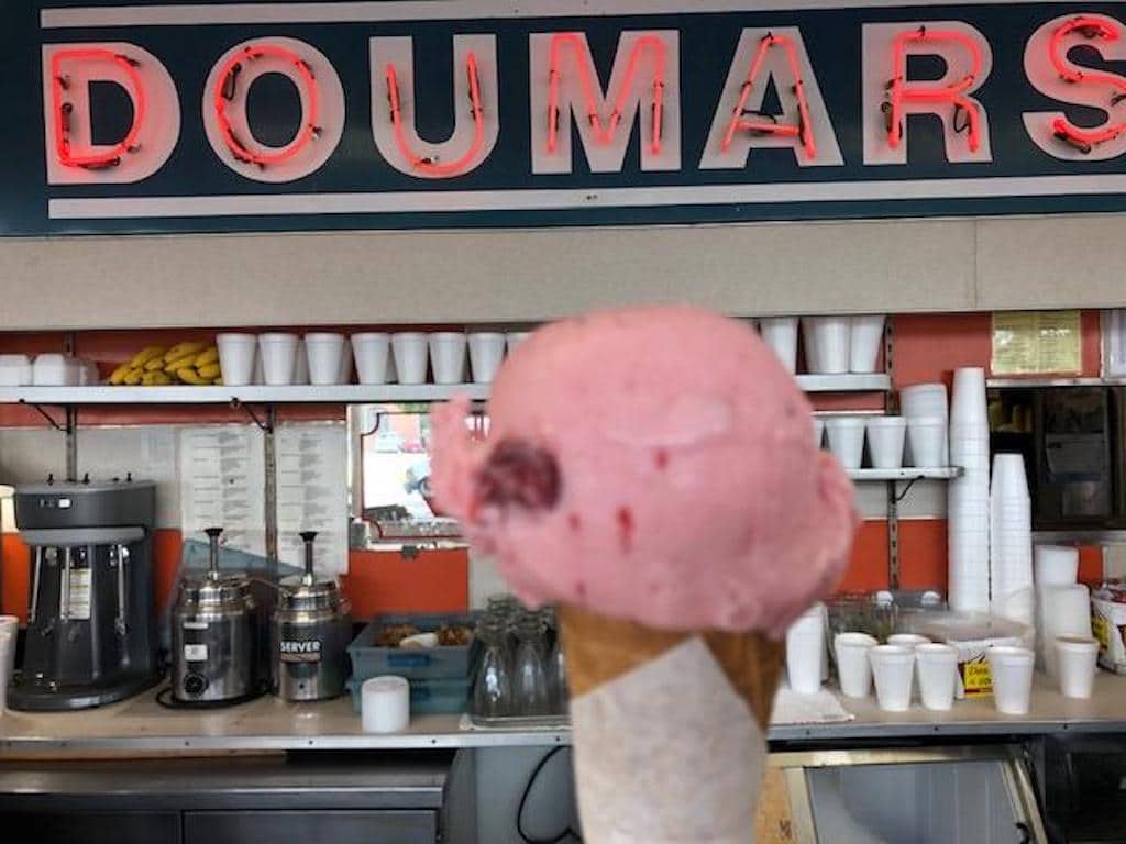 American Old-Fashioned Ice Cream Parlor