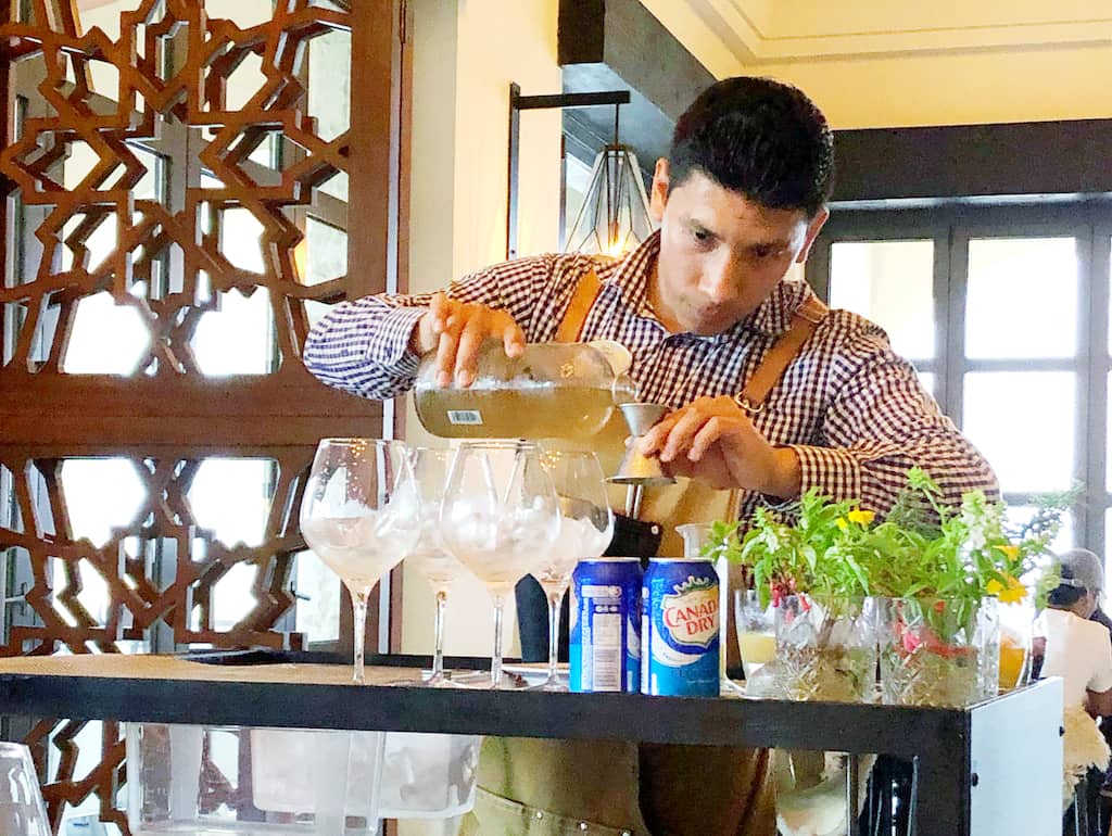 David, mixologist at Grand Solmar at Rancho San Lucas. | photo credit: Pattie Cordova