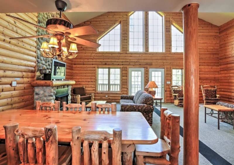 illinois, cabin, glamping