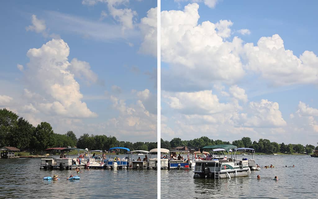 Photo editing tips - adjusting saturation and exposure