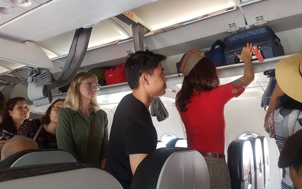 Top 5 Things To Pack In Your Carry On: luggage on a plane