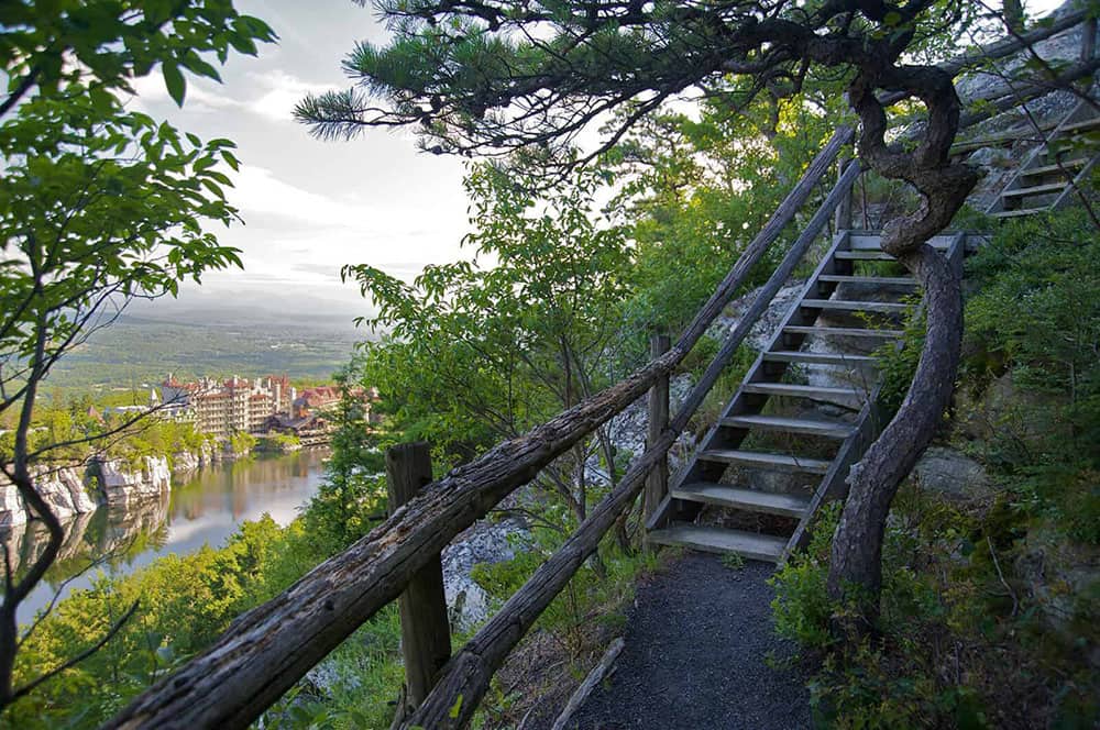 best spa weekend Mohonk Mountain House