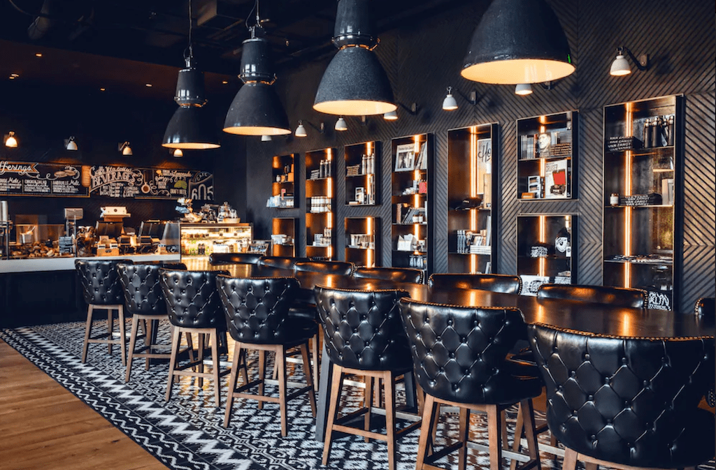 Bar at Hotel Van Zandt